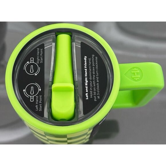 HydroJug 20oz Traveler, HONEYDEW CHECKERS - Picture 5 of 6